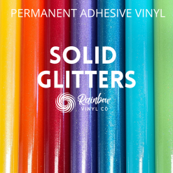 Solid Glitter Vinyl