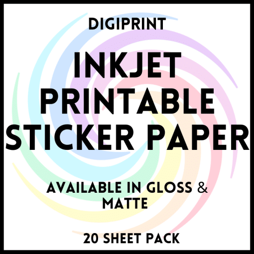 Inkjet Sticker Paper A4 - Rainbow Vinyl Co